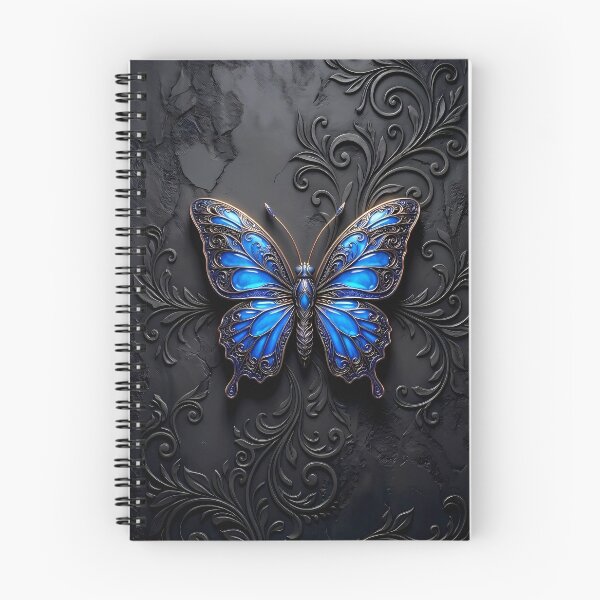 Item preview, Blue Gothic Butterfly 3D Jewel Design designed and sold by LuisWorks.