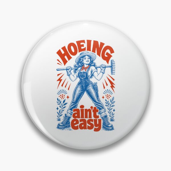 Item preview, Urban Gardening Hoeing Aint Easy designed and sold by LuminOrb.
