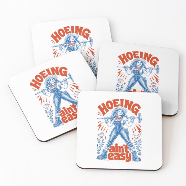 Item preview, Urban Gardening Hoeing Aint Easy designed and sold by LuminOrb.