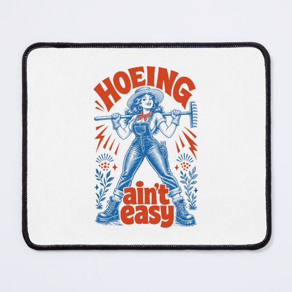 Item preview, Urban Gardening Hoeing Aint Easy designed and sold by LuminOrb.