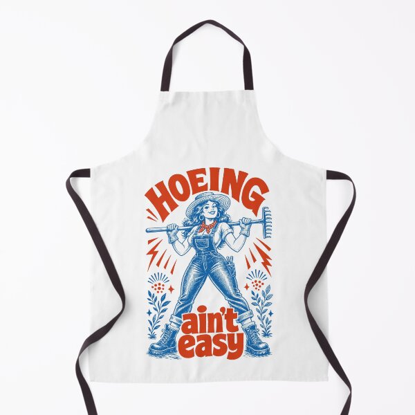 Item preview, Urban Gardening Hoeing Aint Easy designed and sold by LuminOrb.