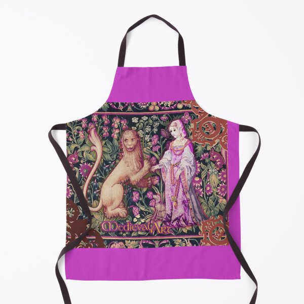 Item preview, Medieval Art - Lady, Dog and the Royal Lion (by ACCI) designed and sold by VanyssaGraphics.