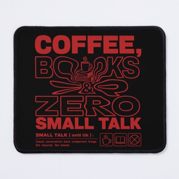 Item preview, Coffee Books & Zero Small Talk designed and sold by StockAnime.