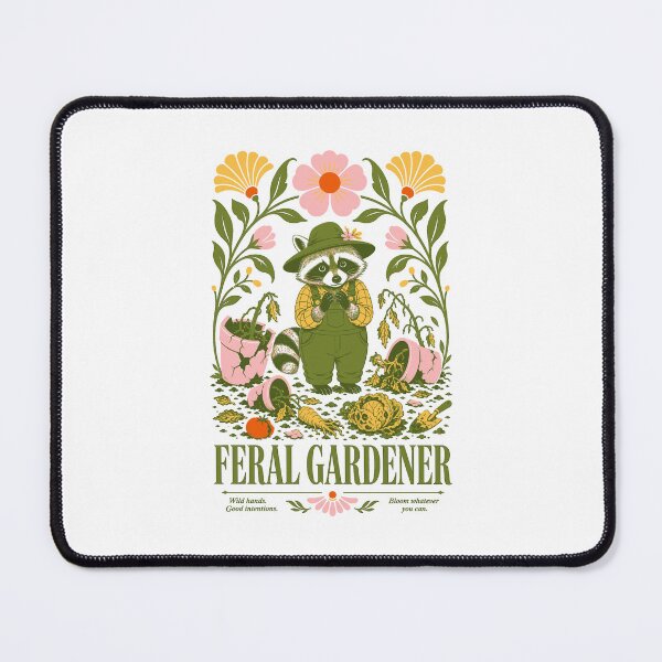 Item preview, Feral Gardener Organic Gardening designed and sold by LuminOrb.