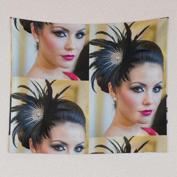 Item preview, Art - Woman with Sophisticated Makeup, Vintage Editorial Photo Style designed and sold by Beat-It.