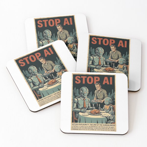 Item preview, Stop AI designed and sold by AlfredoBela.