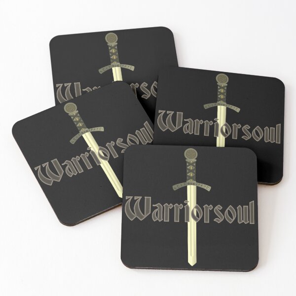 Item preview, Warriorsoul, broadsword, combative, slogan motifs men designed and sold by Kirei-Lily.