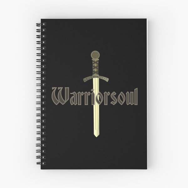 Item preview, Warriorsoul, broadsword, combative, slogan motifs men designed and sold by Kirei-Lily.