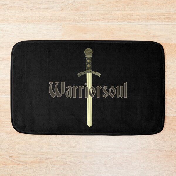 Item preview, Warriorsoul, broadsword, combative, slogan motifs men designed and sold by Kirei-Lily.