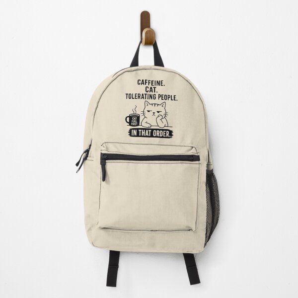 Item preview, Caffeine cat tolerating people designed and sold by SignumShop.