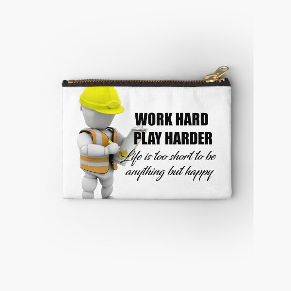 Item preview, Work hard, play harder designed and sold by Lin-B-Designs.