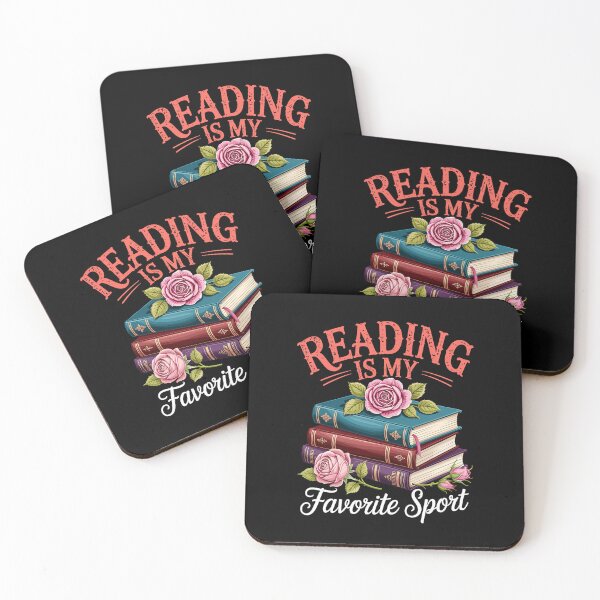 Item preview, reading is my favorite sport books flowers designed and sold by jkrphoto.