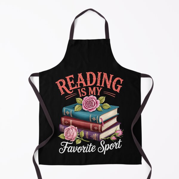 Item preview, reading is my favorite sport books flowers designed and sold by jkrphoto.