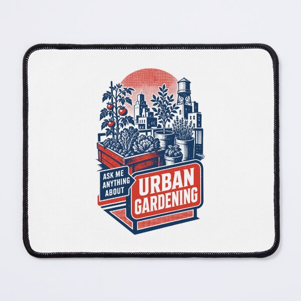 Item preview, Urban Gardening Ask Me Anything about it designed and sold by LuminOrb.