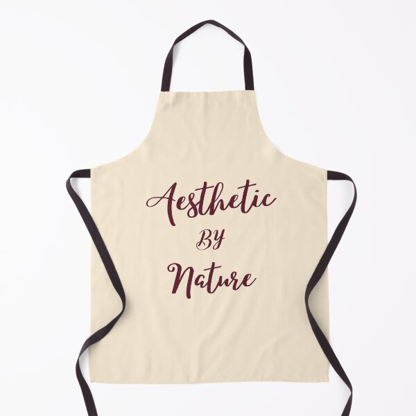 Item preview, Aesthetic By Nature | Burgundy Cursive Calligraphy Typography designed and sold by Sparkle First Co..