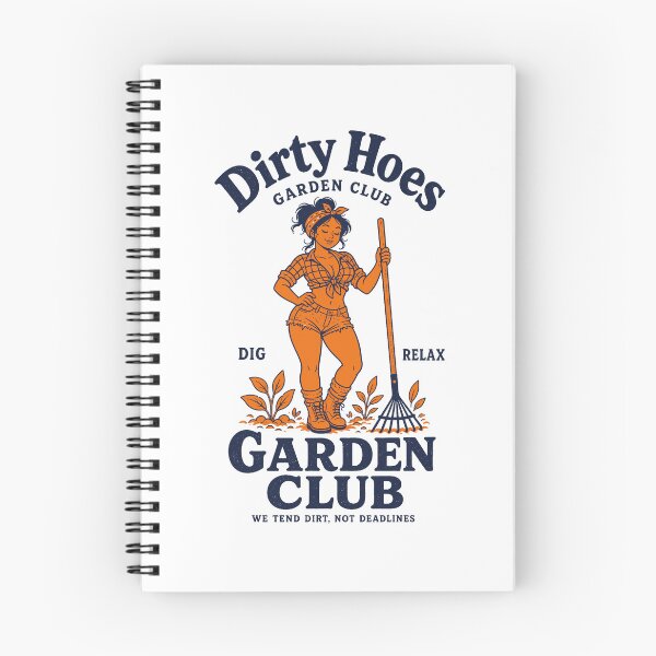 Item preview, Dirty Hoes Garden Club Organic Gardening designed and sold by LuminOrb.