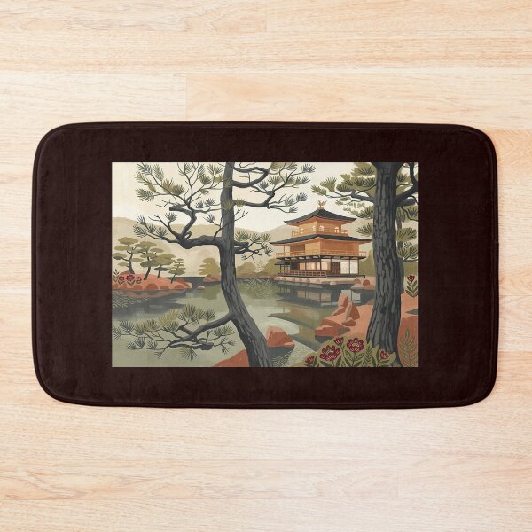 Item preview, Gion Temples and Shrines in near Gion - Tea Ceremony Japan Experiences MAIKOYA Drwan In Folk Art designed and sold by Arch & Avenue.