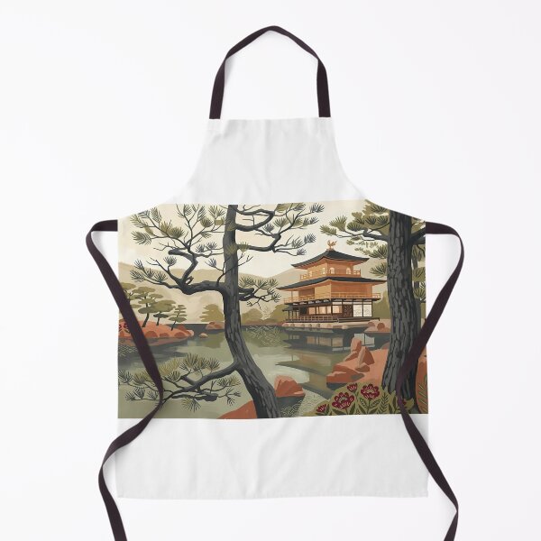 Item preview, Gion Temples and Shrines in near Gion - Tea Ceremony Japan Experiences MAIKOYA Drwan In Folk Art designed and sold by Arch & Avenue.