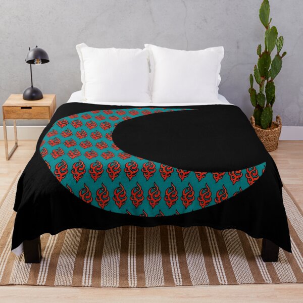 Item preview, Crescent moon with oriental pattern, popular natural pattern, oriental pattern designed and sold by Kirei-Lily.