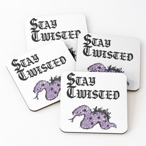 Item preview, Stay Twisted | Purple Snake Streetwear Graphic | Alternative Fashion | Goth Attic designed and sold by gothattic.
