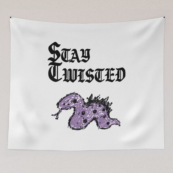 Item preview, Stay Twisted | Purple Snake Streetwear Graphic | Alternative Fashion | Goth Attic designed and sold by gothattic.