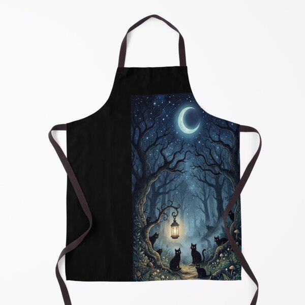 Item preview, The Witches Cats - Full Moon version designed and sold by WILLIAMRIEDIN81.