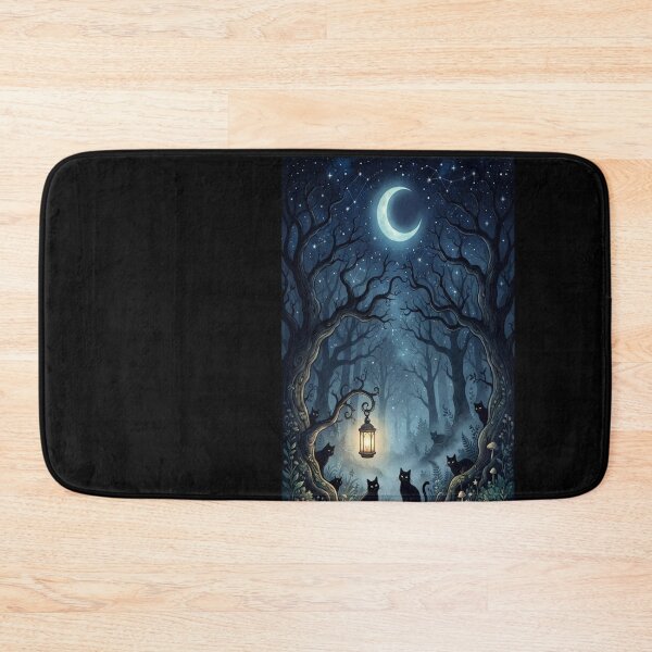 Item preview, The Witches Cats - Full Moon version designed and sold by WILLIAMRIEDIN81.