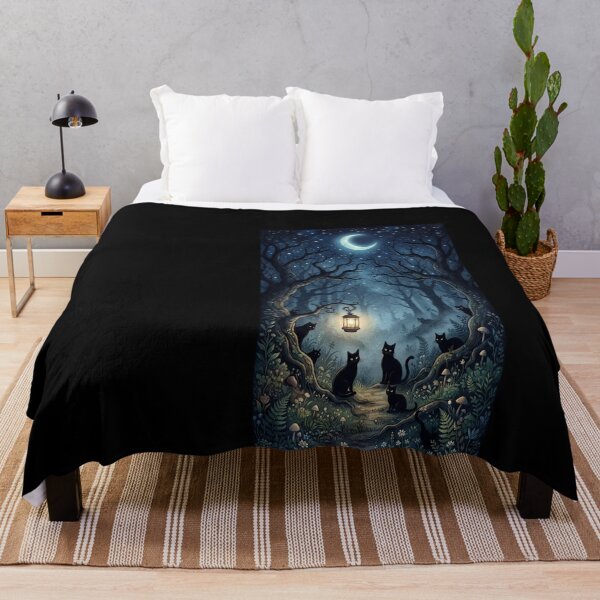 Item preview, The Witches Cats - Full Moon version designed and sold by WILLIAMRIEDIN81.