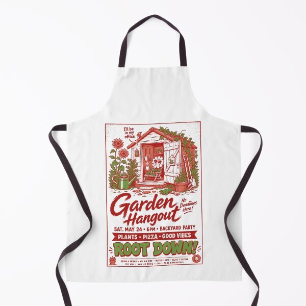 Item preview, Garden Hangout Root Down Organic Gardening designed and sold by LuminOrb.