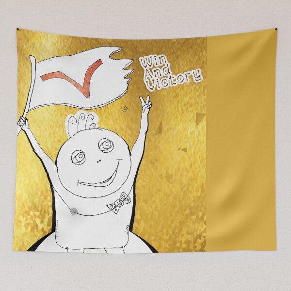 Item preview, Smiley - Win And Victory (drawing by ACCI) designed and sold by VanyssaGraphics.