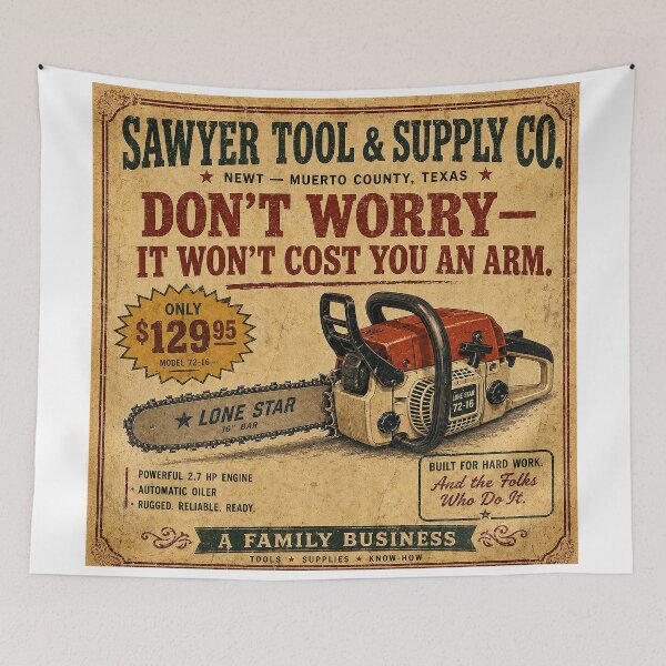 Item preview, Sawyer Tool and Supply Co. designed and sold by WotanArt.