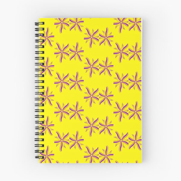Item preview, Purple flowers on yellow sky designed and sold by DiFraia Studio.