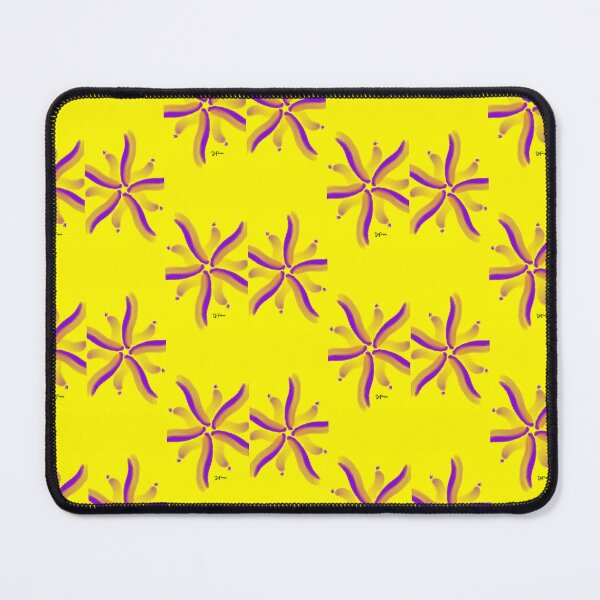 Item preview, Purple flowers on yellow sky designed and sold by DiFraia Studio.