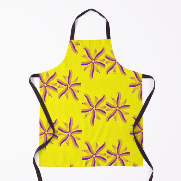 Item preview, Purple flowers on yellow sky designed and sold by DiFraia Studio.