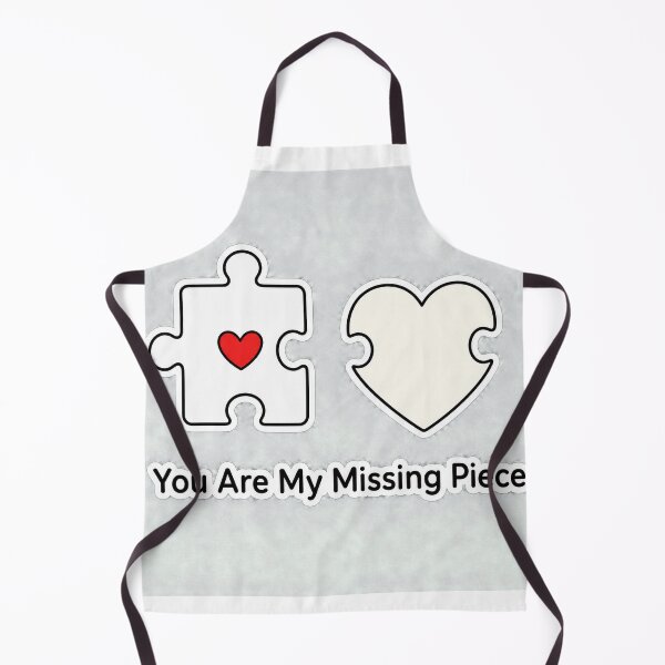Item preview, You Are My Missing Piece Cute Puzzle Heart Sticker designed and sold by Aliplus+.