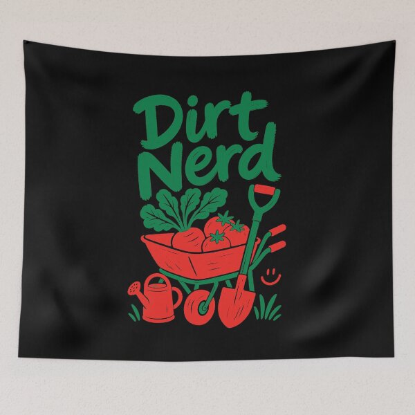 Item preview, Dirt Nerd Organic Gardening Plants designed and sold by LuminOrb.