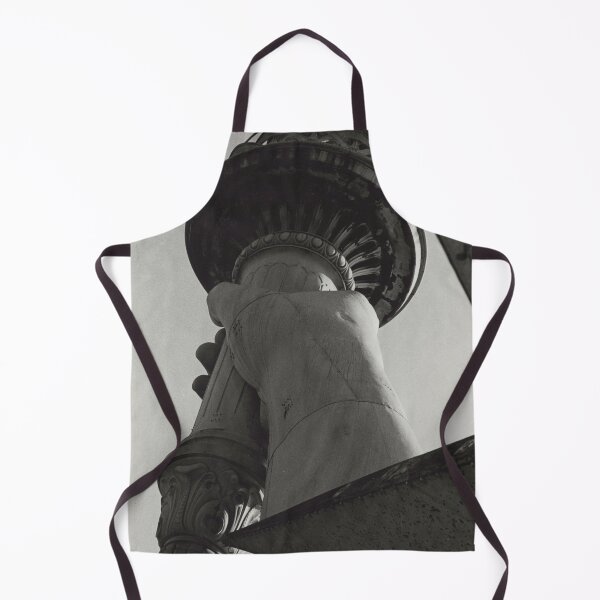 Item preview, Statue of Liberty colossal arm with torch black and white vintage fine art photograph designed and sold by Astrid Arkhangelsky.