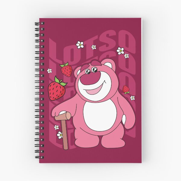 Item preview,  Lotso Pink Bear Wavy Text Strawberry Toy Story Fan Art designed and sold by LudmylArt.