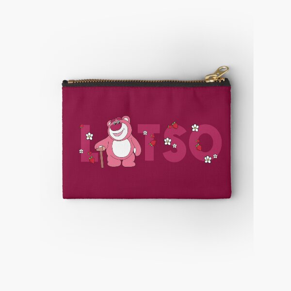 Item preview,  Lotso Pink Bear Wavy Text Strawberry Toy Story Fan Art designed and sold by LudmylArt.