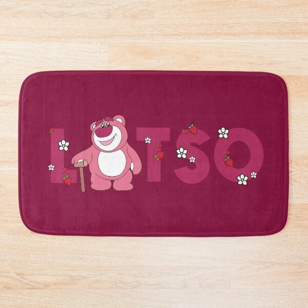 Item preview,  Lotso Pink Bear Wavy Text Strawberry Toy Story Fan Art designed and sold by LudmylArt.