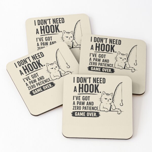 Item preview, I Don't Need a Hook designed and sold by SignumShop.