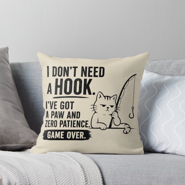 Item preview, I Don't Need a Hook designed and sold by SignumShop.