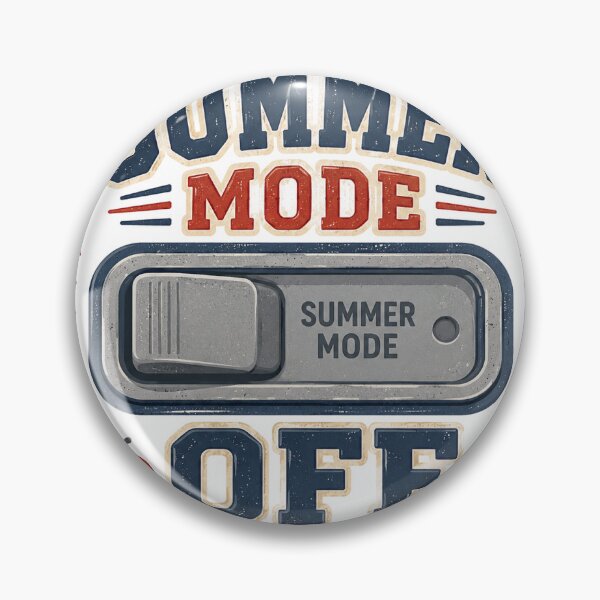 Item preview, Summer Mode Off Funny Teacher Shirt Back to School Teacher Gift designed and sold by RedRubyBubble.