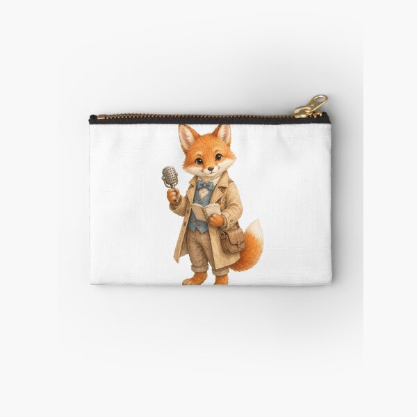 Item preview, Cute Fox Journalist designed and sold by photoparadise22.