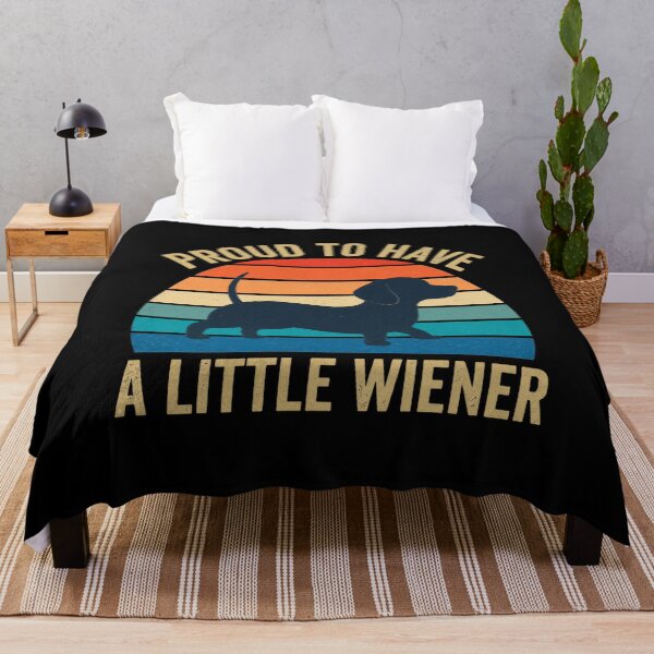 Item preview, Dachshund-Proud To Have A Little Wiener designed and sold by RockitBaby.