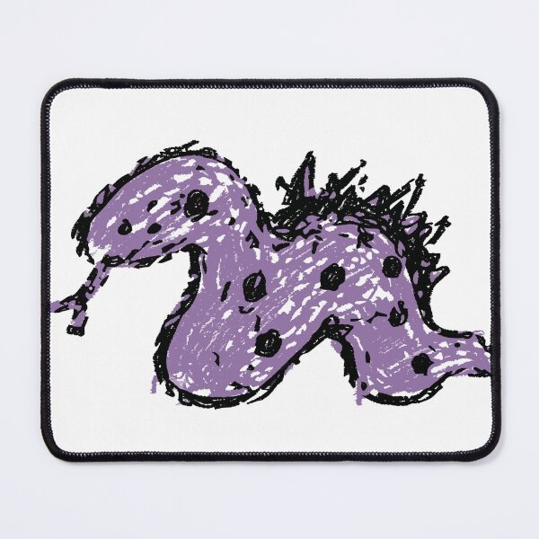 Item preview, Purple Snake Sticker | Hand Drawn Goth Snake | Pastel Goth Art | Goth Attic designed and sold by gothattic.
