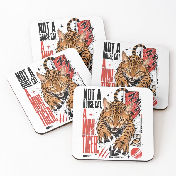 Item preview, Not a House Cat, A Mini Tiger – Predator Bengal Cat designed and sold by Bengoer18.
