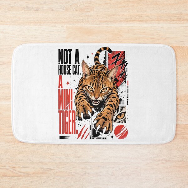 Item preview, Not a House Cat, A Mini Tiger – Predator Bengal Cat designed and sold by Bengoer18.