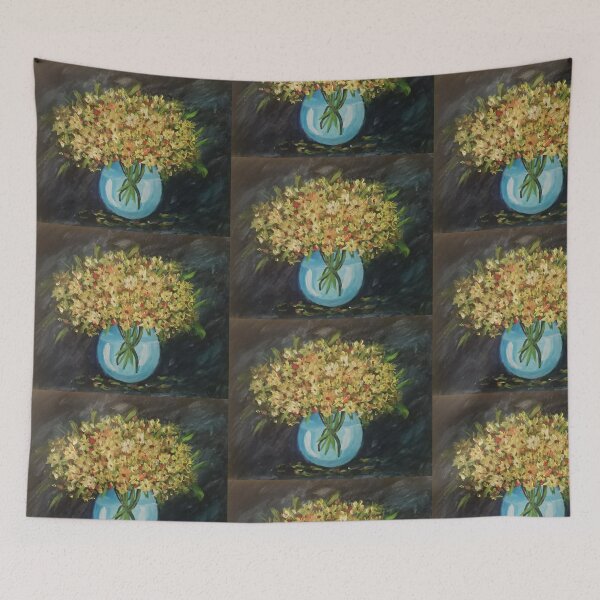 Item preview, Yellow and blue childhood memory designed and sold by TealKoi.
