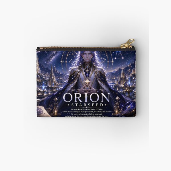 Item preview, Orion Starseed – Celestial Scholar Fantasy Art | Cosmic Wall Art | Spiritual Galaxy Decor | Alcyone Blue designed and sold by Alcyone-Blue.